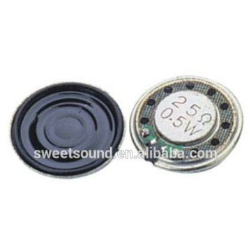 20mm 25 ohm 0.5w speaker